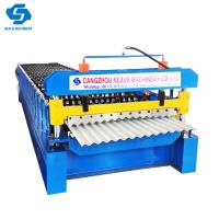Buy cheap Steel Corspan Roofing Sheet Making Machine Water Waves Roof Corrugated Roll product