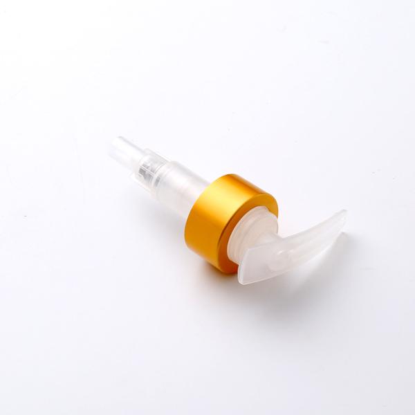 Buy cheap ISO9001 Cosmetic Lotion Pump 24 410 Aluminium Left Right Dispenser Long Nozzle from wholesalers