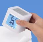 90min White Led Light Adult Digital Kitchen Timer , ABS Electronic Shower Timer