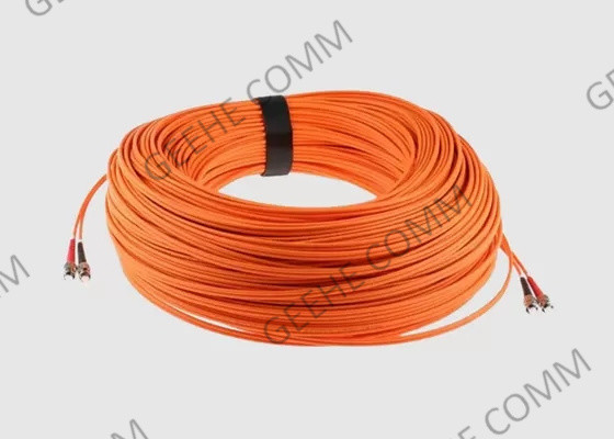 Buy cheap Om2 2.0mm Od Simplex St Apc – St Apc Singlemode Fiber Optic Patch Cord 10m from wholesalers