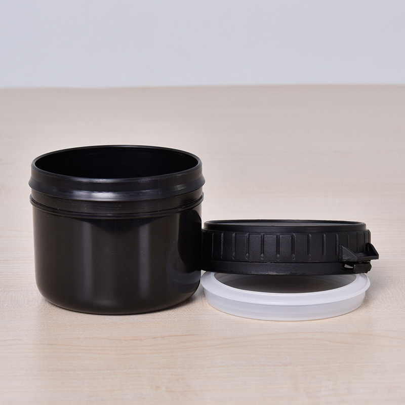 200ml Capacity HDPE Plastic Jar for Storing Medicine Tablets Pills and Protein Powder