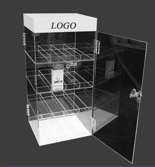 Buy cheap Premium Acrylic Counter Display Units , E Cigarette Plastic Display Unit from wholesalers