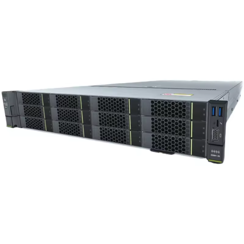 FusionServer 1288H V5 1U 2-socket Rack Server 1288hv5 with 900W Power Supply