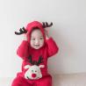 Buy cheap Baby Girls boys Christmas romper infant long sleeve deer jumpsuit for christmas baby hooded deer rompers from wholesalers