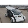 Buy cheap Electric Utility 4 Seater Golf Cart Fiberglass Material For Street from wholesalers