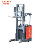 Walkie Electric Reach Truck 1500kg Lifting Height 3000mm Reach Forklift 3kw