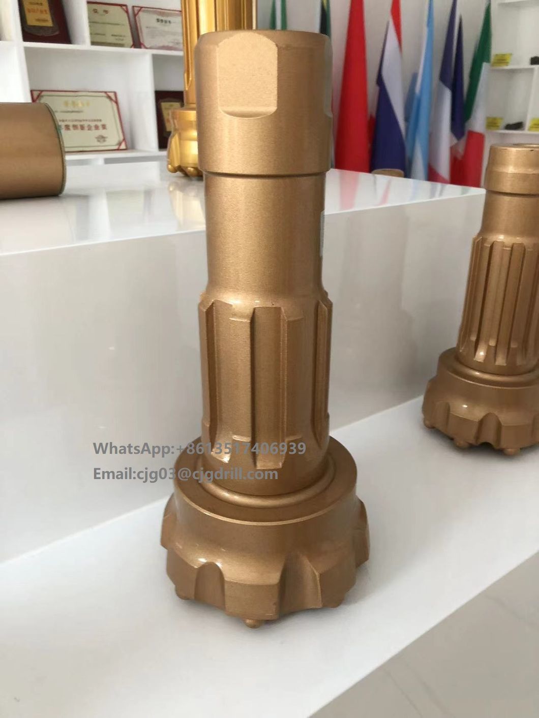 Down The Hole 6 Inch DTH Drill Bit Cop64 DHD360r Rock Drilling DTH Hammer Bits
