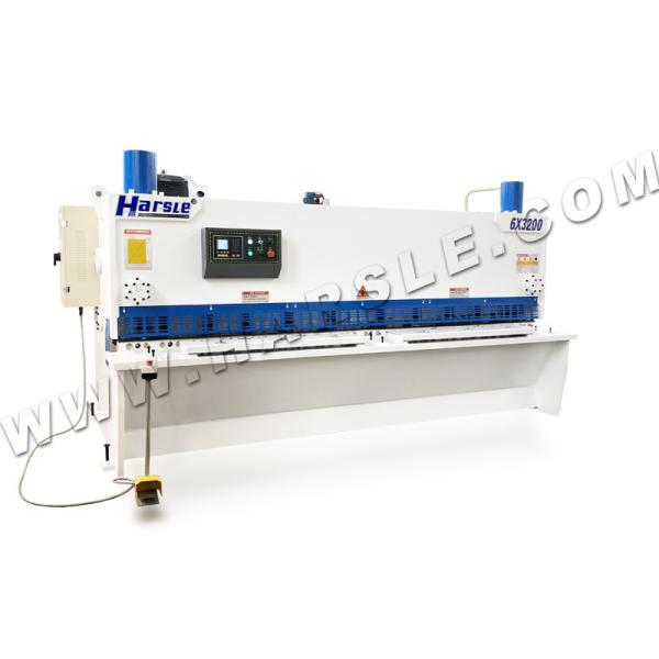 Buy cheap QC11K 6×3200 guillotine shear hydraulic metal sheet cutting machine, hydraulic shear for sale from wholesalers