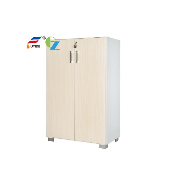 Buy cheap White Slim 5mm Edge Swing Wooden Door Cabinet Height 1200mm For Office from wholesalers