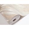 Buy cheap Modern Style Washable Vinyl Wallpaper , Vinyl Wall Coverings with Golden Leaf Pattern from wholesalers
