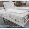 Buy cheap Solid Wood Caskets Wood Veneer MDF Caskets Cardboard Caskets European Coffins Cremation Caskets Metal Caskets from wholesalers