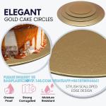 Cakeboard Round, 4, 6, 8, 10, 12 Inch Cake Base Cardboards, Round Cake Circles,
