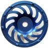 Buy cheap 5 Diamond Cup PCD Grinding Wheel Blue For Epoxy / Rubber from wholesalers