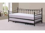 Modern Fashion Metal Daybed Frame Twin Size Black Powder Coating Design