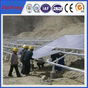 China Ground mounted solar power plant project, solar mounting structure on sale