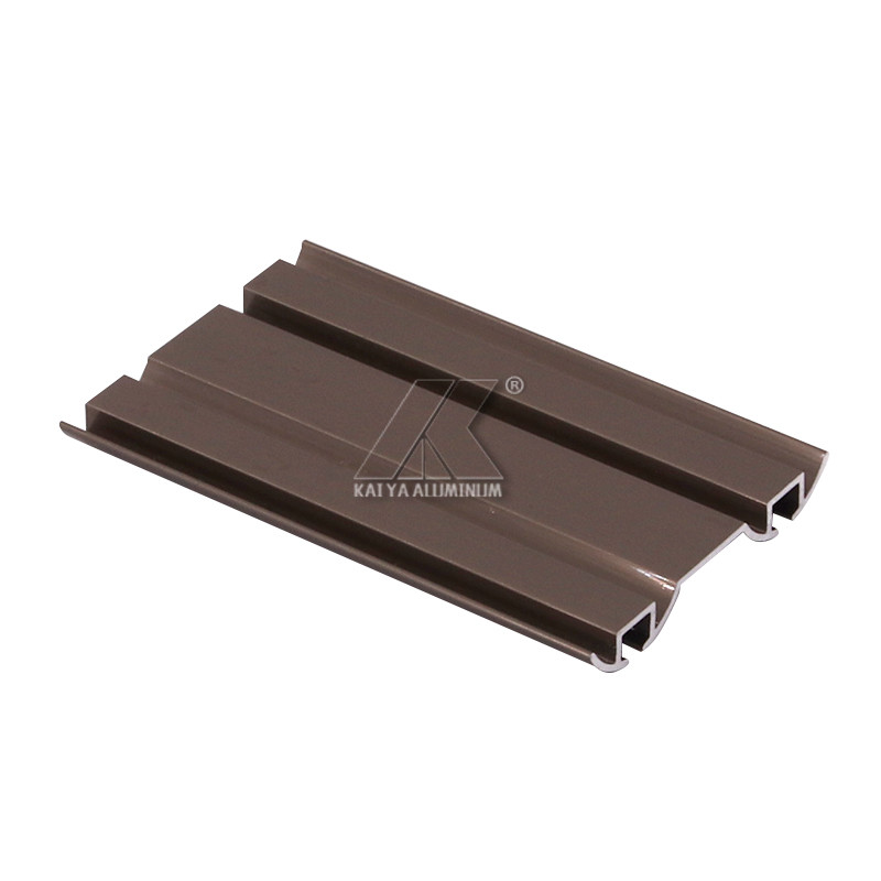 Wood - Grain Transfer Wardrobe Aluminium Profile T3-T5 Temper ISO CE