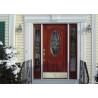 Buy cheap Swing Style Teak Wood Main Door Carving Designs 40mm / 45mm / 50mm Door Leaf Thick from wholesalers