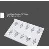 Buy cheap Self Adhesive Dye Ink Matte Surface Die Cut Sticker Paper from wholesalers