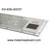 Buy cheap 95 Keys Metal Industrial Keyboard Layout Customizable 30mA Waterproof from wholesalers