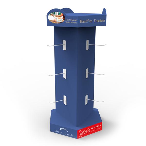 Buy cheap Pegboard PVC Display Stand Double Sided Display Stand For Shops from wholesalers