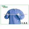 Buy cheap Ultrasonic Heat Seal SMS Disposable Surgical Gown Waterproof With Knitted Wrist from wholesalers