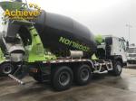 10JB Used ZOOMLION Concrete Pump Mixer SINOTRUK HOWO 6X4 10M3