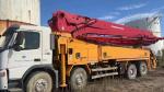 The 2005 Putzmeister 49 M Concrete Pump Truck 49m Vertical Reach 2.6mm Vibrating