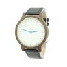 Buy cheap Walnut Wooden Minimalist Leather Watch Waterproof Charm Wood Watches For Men from wholesalers