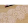 Buy cheap Paisley White Guipure Lace Trim , Watersoluble Embroidered Lace Trim 190mm from wholesalers