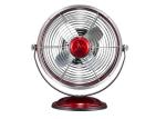 8 Inch Retro Electric Table Mini Clock Fan Antique 4 Metal Blades CE CB GS