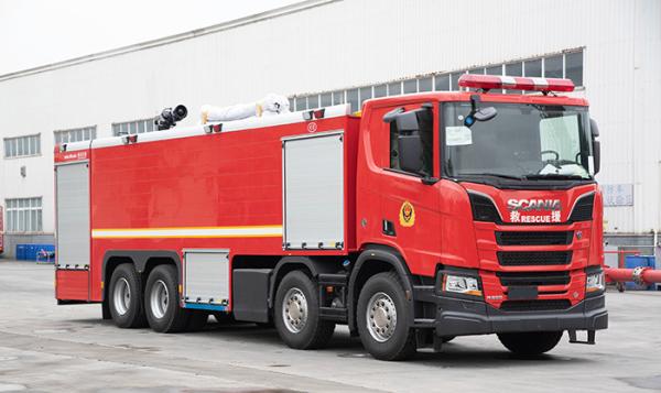Buy cheap Heavy-Duty 25000L Water and Foam Fire Fighting Truck Specialized Vehicle China Factory from wholesalers