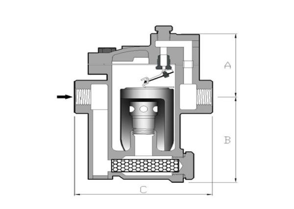 Buy cheap Lightweight Mechanical Steam Trap Fully Sealed Float Thermostatic Steam Trap from wholesalers