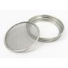 Buy cheap 82 / 86 MM Mason Jar Strainer Lid , Stainless Steel Wire Mesh Customized Size from wholesalers