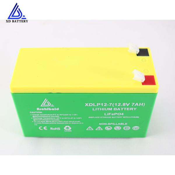 Buy cheap 9a Rechargeable Lithium 12v Lifepo4 Battery XD 12v 7ah Li Ion Battery from wholesalers