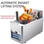 Multipurpose 8L Digital Electric Deep Fryer with Stainless Steel Body and Rapid