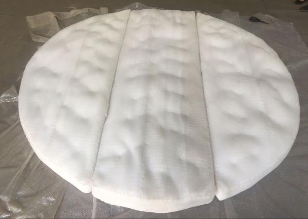 Buy cheap PP Mesh Pad Demister , Polypropylene demister in FGD devices 100 kg/m3 from wholesalers