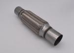 1.2mm 2.25 Inch Stainless Steel Exhaust Flex Pipe With Nipples