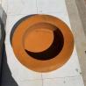 Buy cheap Freestanding Outdoor Garden Low Profile Corten Steel Round Fire Pits from wholesalers