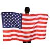 Buy cheap Low MOQ Flag Cape Custom Logo , Promotional Polyester Football Fan Cape from wholesalers