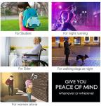 Personal Safety GPS Tracker Keychain Devices Emergency Self Defence 130db