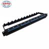 Buy cheap 1u Cat6 24 Port Utp Patch Panel With Rear Cable Management from wholesalers