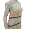 Buy cheap Women Fashion Crochet Shoulder Strapless Knitted Sweater Long Sleeved Embroidery Pullover Women Clothing from wholesalers