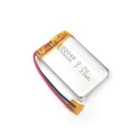 Buy cheap 603048 UN38.3 900mah 3.7 Volt Battery Lithium Ion Polymer Cell product