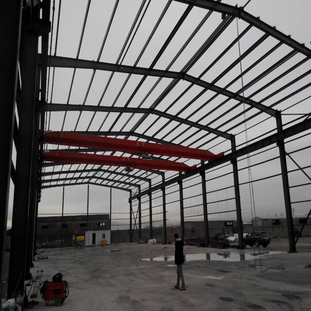 Customized Industrial Steel Structure Workshop Fire Resistance Steel Portal Frame Building