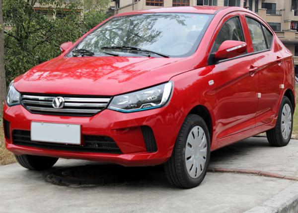 Buy cheap Red Sedan Electric Car 180-200 Km Travel Range 3994*1618*1511mm 2400mm Wheelbase from wholesalers