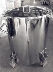 Sanitary Vessel Cosmetic 316 Stainless Steel Chemical Storage Tank