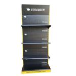 Shanghai Xingye Shelf Supplier Black Metal Supermarket Shelves Gondola Shelving