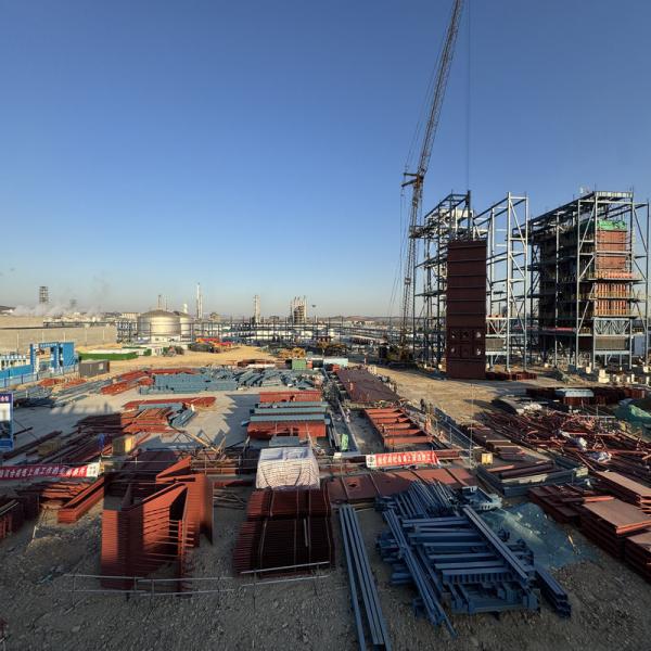 Buy cheap Pipe Gallery Structure Petro Steel Construction Steel Frameworks from wholesalers