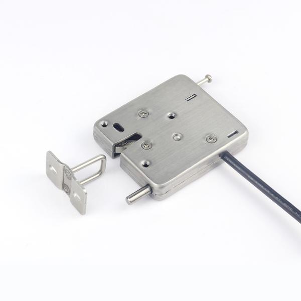 Buy cheap SUS 430 Shell Electronic Solenoid Lock For Food Delivery Cabinet from wholesalers
