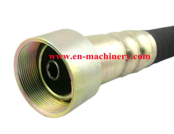 Electric motor long shaft/concrete vibrator shaft parts hose coupling rotary